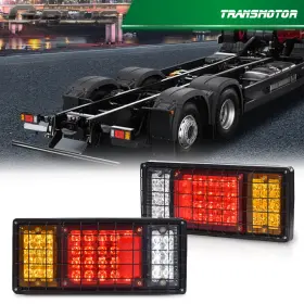 Trans0409-162 Transmotor2013 40 Led Tail Turn Signal Brake Reverse Lights Truck Trailer Rv Camper Pair 10-30v Trans0409-162 Transmotor2013 40 Led Tail Turn Signal Brake Reverse Lights Truck Trailer Rv Camper Pair 10-30v