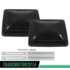 Tra448329 Transmotor2014 Fit For 14 Inch X Replacement Roof Vent Cover Camper Rv Trailer Ventline 2pcs #2
