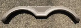 Ts161164m Travel Star 161164m Tandem Rv Fender Angled Mocha Free Shipping Trailer