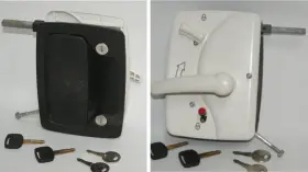 030-0900 Trimark 0300900 Tri-mark Motorhome Ext Door Lockset-removed From 2012 Winnebago With Keys