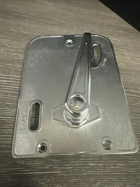 Trimark 039979-02-000 Cover-latch Plate Lh-silver Winnebago Brave Rv Camper Motorhome Nos