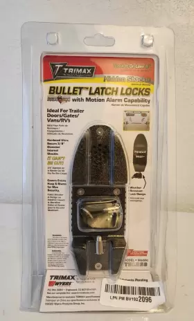 Tbl338 Trimax Locks Bullet Latch With Motion Alarm Capability #2 Tbl338 Trimax Locks Bullet Latch With Motion Alarm Capability #2