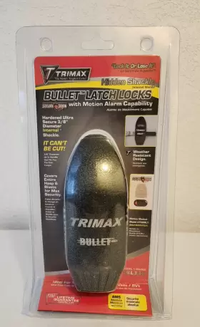Tbl338 Trimax Locks Bullet Latch With Motion Alarm Capability Tbl338 Trimax Locks Bullet Latch With Motion Alarm Capability