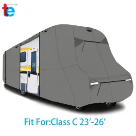 Tr54350 Turitrade Waterproof Anti-uv Cover For Class C Motorhome Trailer Camper Rv 23ft-32ft Ft New Tr54350 Turitrade Waterproof Anti-uv Cover For Class C Motorhome Trailer Camper Rv 23ft-32ft Ft New