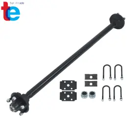 Tr78292 Turitrade For All Light Trailers 2000lbs Trailer Axle 5 Lug-4.5ft 47.5ft Hub Face