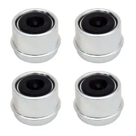 Ztg-505 Ucut 4 Pcs Trailer Axle Wheel Hub And Bearing Dust Cap 1.98 Inch With Rubber Plug Rep