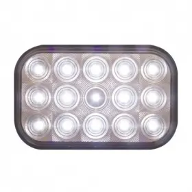 38778 United Pacific Back Up Light 15 Led Rectangular