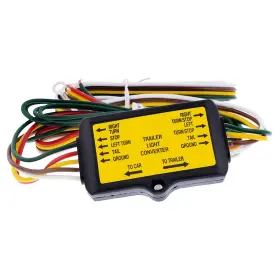 90620 United Pacific Trailer Light Converter - 5-wire To 4-wire 18g Bonded Flat