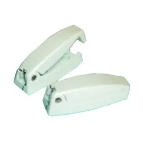 Rv-1218c United States Hdw Mfg/u S Hardware Rv Baggage Door Catch Polar White Plastic 2-9/16- Inch 2-pk. -rv-1218c