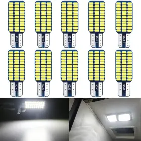 Amt10-001unw Unxmrff - Super Bright Natural White T10 921 922 912 Led Bulb 10 Pcs