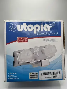 20351207 Utopia Tub/shower Faucet Chrome For Rv Travel Trailer Fifthwheel #2