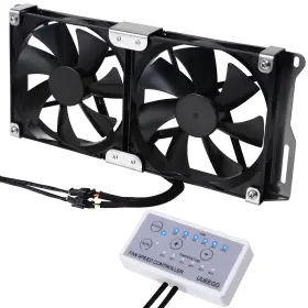 Fcbxfs-w01 Uueego 5.5 Inch 140mm 12v Rv Ventilation Cooling Fan For Fridge Vent And