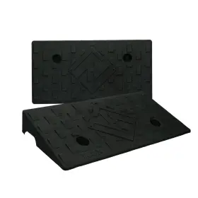 Chocks-251031-a1 Vacallity 2.8 Inch Rise 2pack Rubber Curb Ramps For Wheelchair Threshold Driveway Doorway Shed