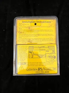 Valterra 615328336009 A70 No-fuss Flush With Check Valve Yellow #2