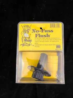 Valterra 615328336009 A70 No-fuss Flush With Check Valve Yellow