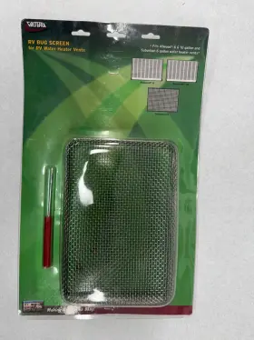 A10-1320vp Valterra Rv Bug Screen For Water Heater Vents A10-1320vp Valterra Rv Bug Screen For Water Heater Vents