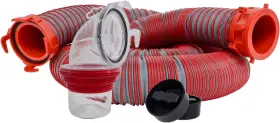D04-0450 Valterra Rv Trailer Camper Viper Sewer Hose Kit 15ft D04-0450 Valterra Rv Trailer Camper Viper Sewer Hose Kit 15ft