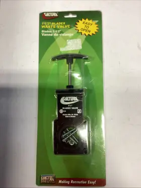 T1001vp Valterra Alterra 1-1 1/2 Bladed Waste Valve