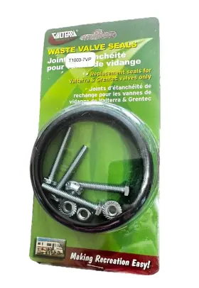 T1003-7vp Valterra Replacement 3 Inch Sewer Waste Valve Seals And Hardware 2 Pack