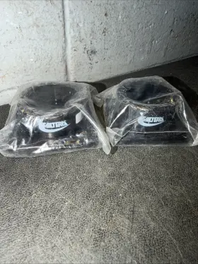T1005-1 Valterra Sewer Waste Valve Fitting 1-1/2 Inch Hub Black Flanged Lot Of 2
