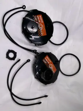 T1020-1 Valterra 2-pack Black Waste Valve Cap Capped 3/4 Inch Ght Rv Sewer