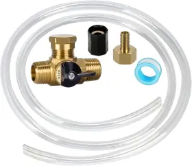 Vanpet 768523108701 Upgrade Rv Winterizing Kit With Bypass Valve - 0.4 Inches