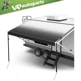 Vap1783010us Vap-autoparts 22ft 8 Inch Waterproof Rv Awning Fabric Replacement For Camper Trailer Black Vap1783010us Vap-autoparts 22ft 8 Inch Waterproof Rv Awning Fabric Replacement For Camper Trailer Black
