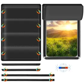 Vh-dc11 Veharvim Rv Door Window Shade Cover Magnetic Blackout 25 L X 16 W Waterproof Foldable Vh-dc11 Veharvim Rv Door Window Shade Cover Magnetic Blackout 25 L X 16 W Waterproof Foldable