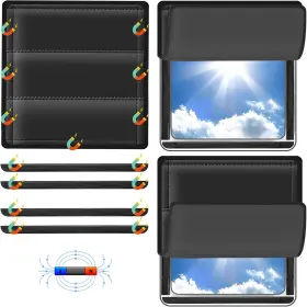 Vh-sv04-1sm Veharvim Rv Skylight Cover 16.25 Inch L X W Black Magnetic Fit Vh-sv04-1sm Veharvim Rv Skylight Cover 16.25 Inch L X W Black Magnetic Fit