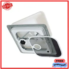 V2094sp-30 Ventline Rv Trailer Roof Vent Manual Opening White