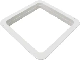 Va0445-27 Ventline Va044527 Ceiling Garnish For Radius Corner Ventadomes - White