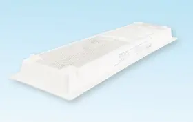 68291 Ventmate Universal Ref Base W Screw White 68291 Ventmate Universal Ref Base W Screw White