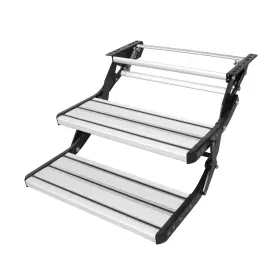 Vevor 629722652238 Foldning Rv Steps 440lb 2-step Manual Retractable Stairs Trailer Camper Vevor 629722652238 Foldning Rv Steps 440lb 2-step Manual Retractable Stairs Trailer Camper