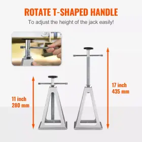 Ddqjd4j6000biixq2 Vevor Rv Stack Jacks Trailer Stabilizer Adjust Travel Camper Leveling Jack 4pack #3