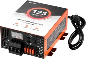 Fczlqtms125ay08b0001 Vevor Variable Output Rv Power Converter 125 Amp 110v Ac To 12v Dc Battery Charger