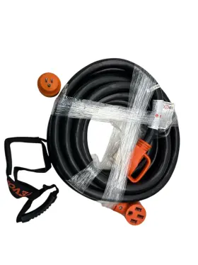 Yzxcsrvnema14tshu Vevor 30ft Rv Extension Cord Power 50amp Ec5030hl-or Ob