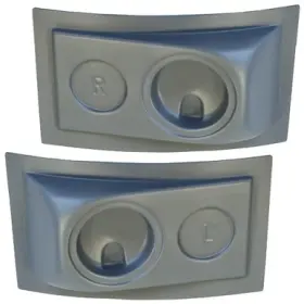 Vts-748 Vintage Trailer Supply 1965 Airstream Taillight Housing Set