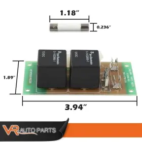 Zp-02cba0002agr Vr Auto Parts Rv Power Gear Slide Out Relay Control Board Fleetwood 246063 14-1130 / 140-1130 #3