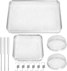 19u0622 Wadoy Rv Furnace Vent Screen For Water Heater Cover Bugs Silver 19u0622 Wadoy Rv Furnace Vent Screen For Water Heater Cover Bugs Silver