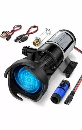Rmp-012-12v Wassermann Macerator Waste Pump 12v Rv Portable For Sewage 12.0a 12gpm Suction 3.2ft Rmp-012-12v Wassermann Macerator Waste Pump 12v Rv Portable For Sewage 12.0a 12gpm Suction 3.2ft