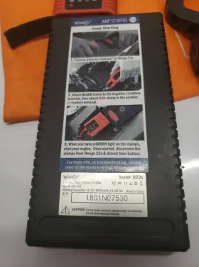 N22s-1 Weego 43252 Jump Start Power Pack 300 Cranking Amps 22s - Not Working