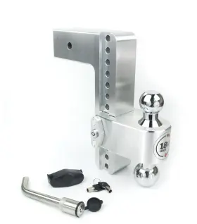 Ctb10-3-ka Weigh Safe Trailer Hitches 180 Turnover Ball 10 Inch Drop Hitch