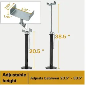 Ja-sljde-39 Weize Slide Out Support Jacks For Rv Campers 20.5-38.3 Inch Supports Up To 5000lbs #2 Ja-sljde-39 Weize Slide Out Support Jacks For Rv Campers 20.5-38.3 Inch Supports Up To 5000lbs #2