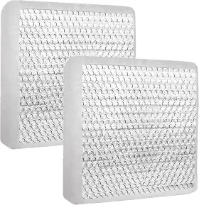 Weruisi 726634377102 Rv Vent Insulator 2-pack Universal Cover With Reflective Surface