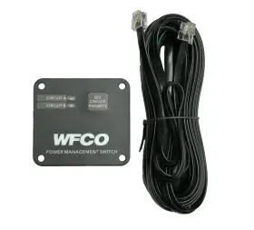 Wfco Em-15 Oem Power Management Control Switch Panel With Cable S47