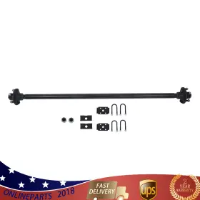 On1331134l Wflnhb 2000lb Trailer Axle 5 Lug-4.5ft 57ft Hub Face Comes With U-shaped Bolt Kit On1331134l Wflnhb 2000lb Trailer Axle 5 Lug-4.5ft 57ft Hub Face Comes With U-shaped Bolt Kit