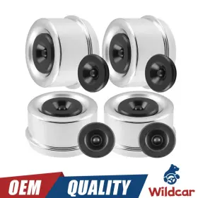 21-41-1 Wildcar 4x Trailer 1.98 Ez Lube Grease Hub Cover Dust Cap With Rubber For 2000-3500lb Nj