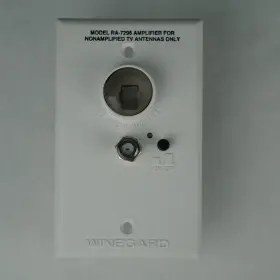 Ra-7295 Winegard Ra-7296 Tv Antenna Signal Amplifier Booster Wall Plate 12v Rv Marine