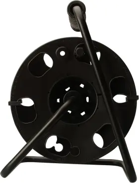 22849 Woods Heavy Duty Metal Extension Cord Reel Stand Holds Up To 150 Foot Black