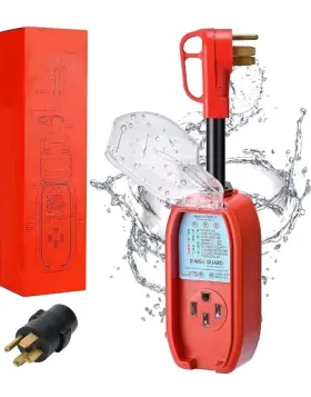 4200 Wswxfwj 781111277337 50 Amp Rv Surge Protector Joules Waterproof Adapter For Camper